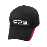 Black, White & Red 5 panel cap - Image 2