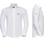 Black/White Long Sleeve Shirt Male - Image 2