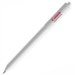 White pen with clip